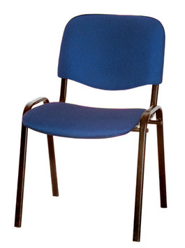 Стул ISO black СИНИЙ